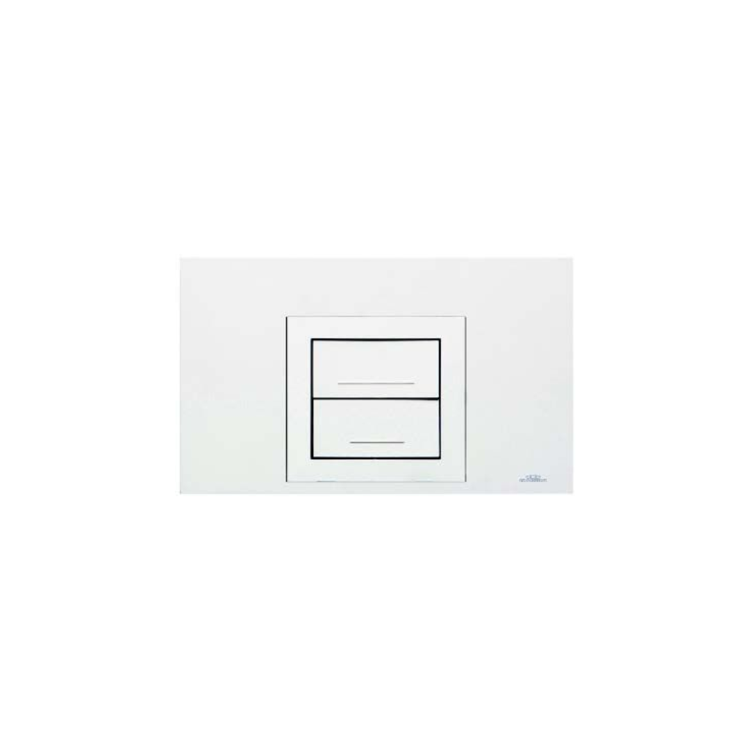 PLACCA AUREA DUO BCO