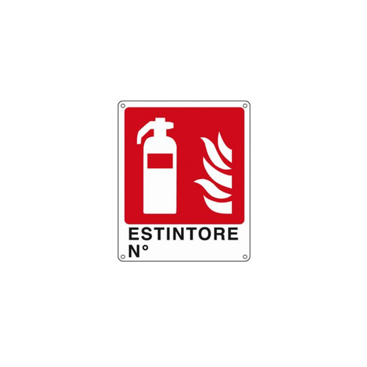 CARTELLO ESTINTORE